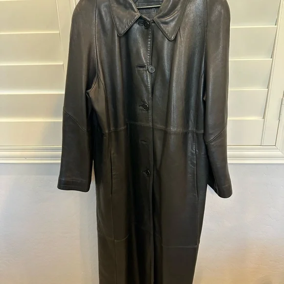 Preston & York Black Leather Jacket - Picture 11 of 14